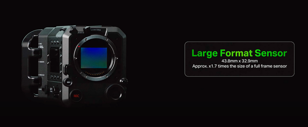 富士がGFマウントのムービーカム「GFX ETERNA 55」発表