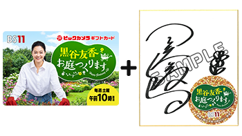 番組オリジナルビックカメラギフトカード