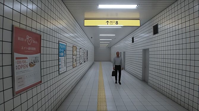 2023年11月30日にSteamにて配信が開始されたウォーキングシミュレーションゲーム『８番出口』