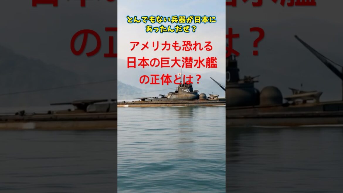 世界最大の潜水艦「伊400」!アメリカ本土攻撃を計画した“幻の最強兵器”の正体とは? #第二次世界大戦 世界最大の潜水艦「伊400」!アメリカ本土攻撃を計画した“幻の最強兵器”の正体とは? #第二次世界大戦