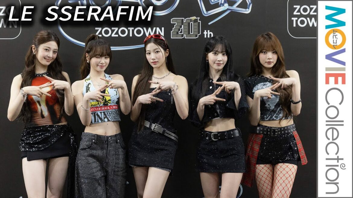 LE SSERAFIM、美脚スラリ!/ZOZOFES LE SSERAFIM、美脚スラリ!/ZOZOFES