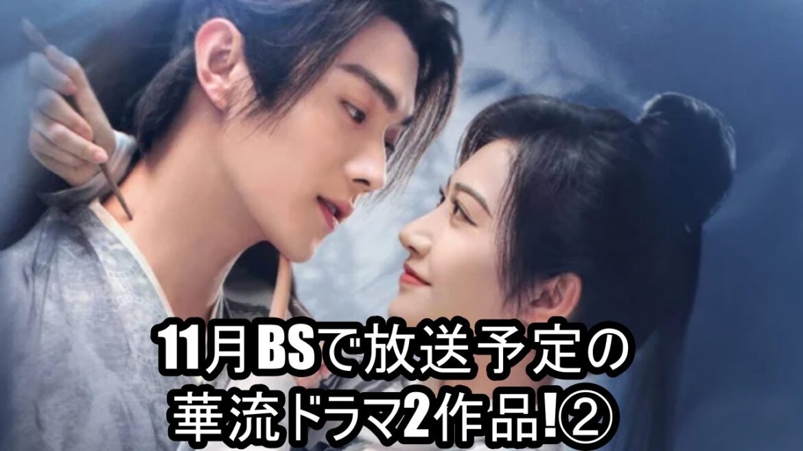 11月BSで放送予定の華流ドラマ2作品!②
