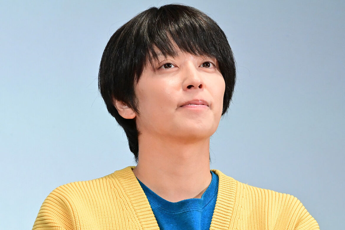 第1話完成披露試写会に登壇した手越祐也【写真：ENCOUNT編集部】