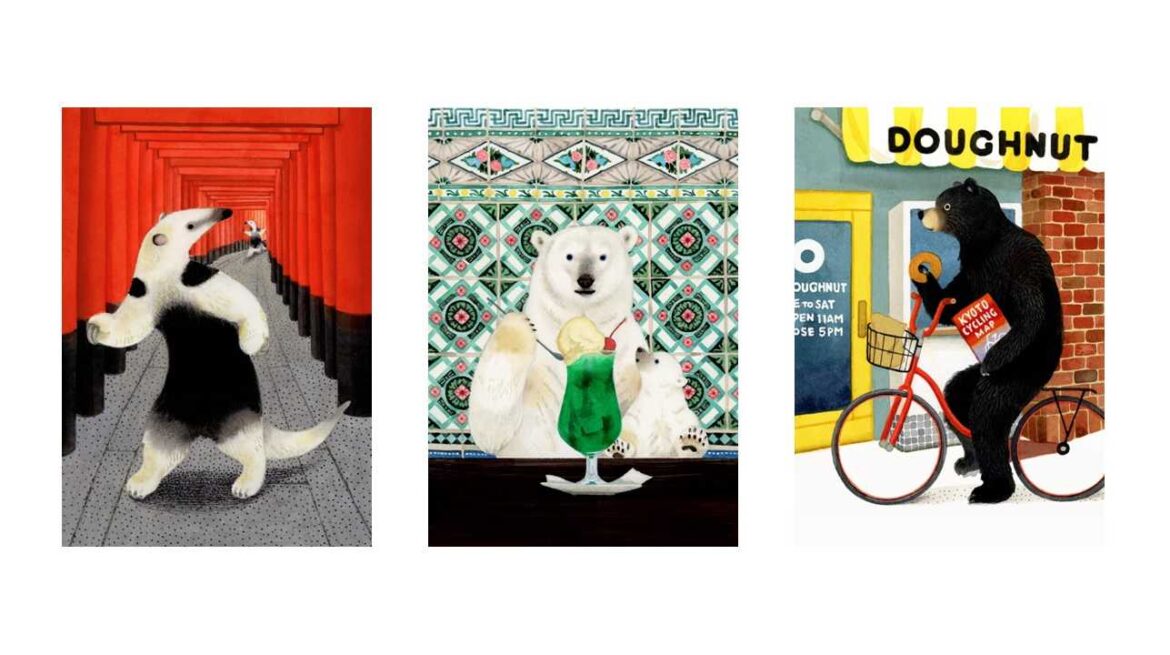 【京都 蔦屋書店】イラストレーター・小林マキ作品展「Stroll around Kyoto」を10月31日(金)より開催。京都の人気スポットを満喫する動物たちを生き生きと描いた新作を公開。 | カルチュア・コンビニエンス・クラブ株式会社 【京都 蔦屋書店】イラストレーター・小林マキ作品展「Stroll around Kyoto」を10月31日(金)より開催。京都の人気スポットを満喫する動物たちを生き生きと描いた新作を公開。 | カルチュア・コンビニエンス・クラブ株式会社