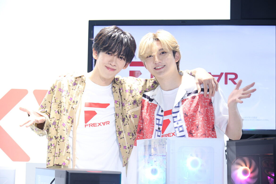超特急・リョウガ&ユーキ、「FREXAR」発表会に登場! 「 いつかLEO様と肩を並べるくらいになれたら」 – 推し楽 推し楽