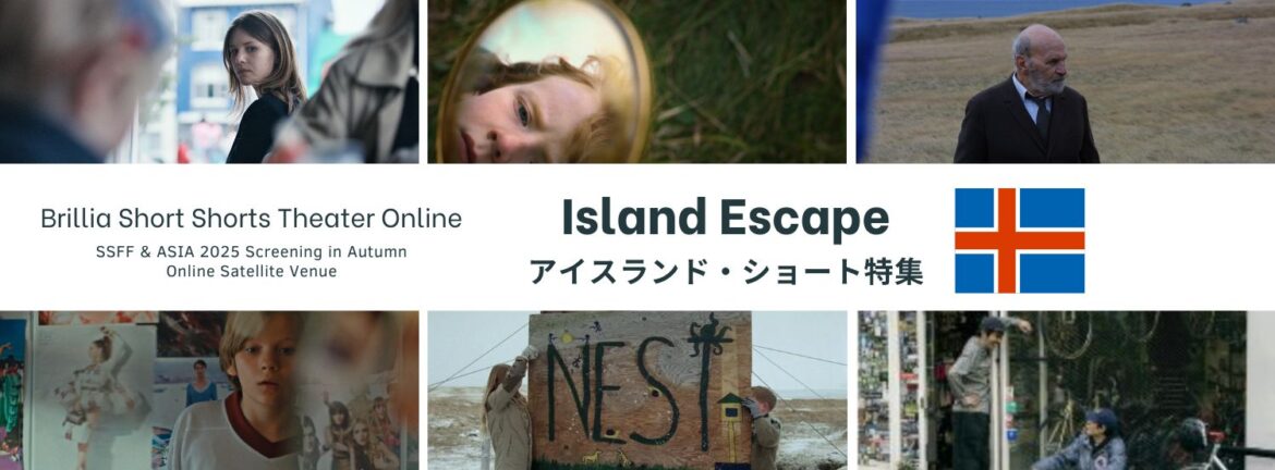 【月間特集】SSFF & ASIA 2025秋の国際短編映画祭オンラインサテライト会場企画「Iceland Escape -アイスランドショート特集」