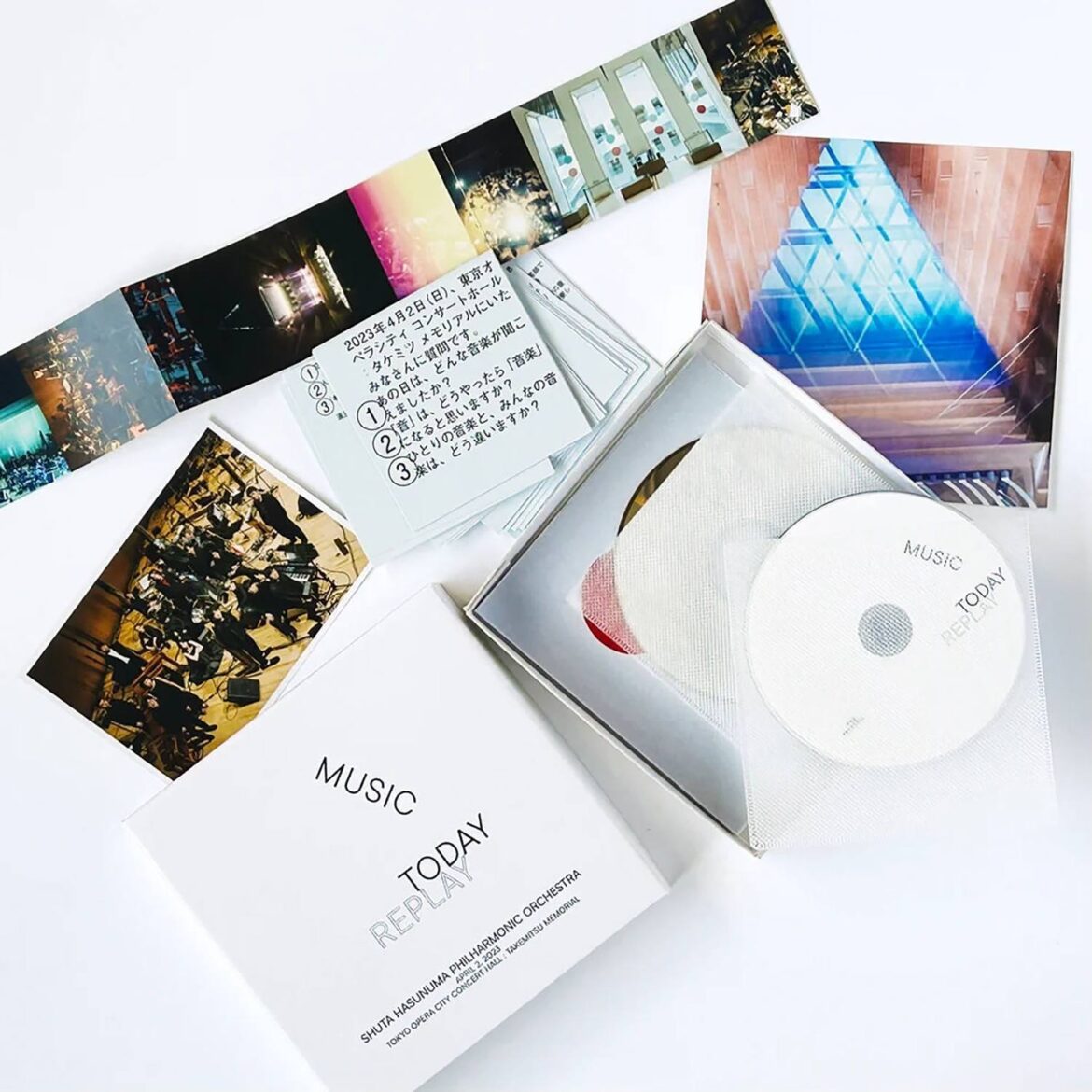 蓮沼執太フィル「ミュージック・トゥデイ・リプレイ BOX [Blu-ray＋CD]」SHOPLIST | SPACE SHOWER MUSIC