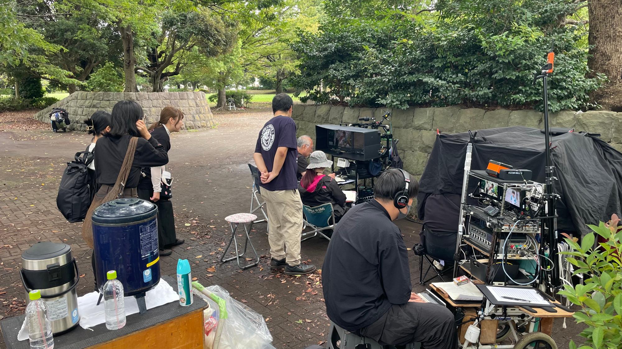 ドラマ「ESCAPE それは誘拐のはずだった」撮影風景03