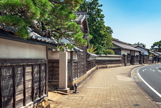 松江市に残る武家屋敷跡