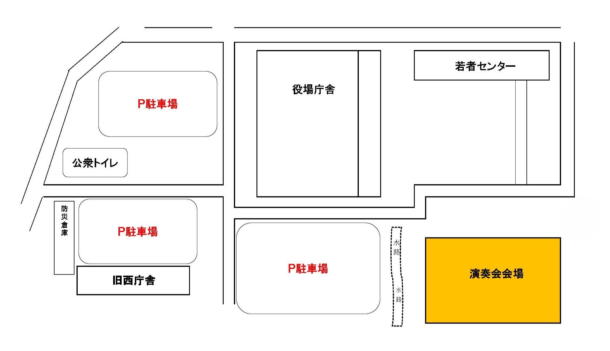 駐車場案内図
