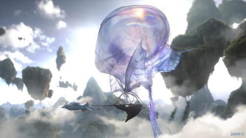 ギャラリー：映画『アバター：ファイヤー・アンド・アッシュ』の空飛ぶクラゲ「メデューソイド」　画像5点（写真クリックでギャラリーページへ）
