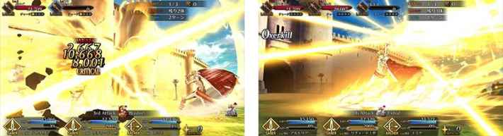 リチャードI世 体験クエストの戦闘画面