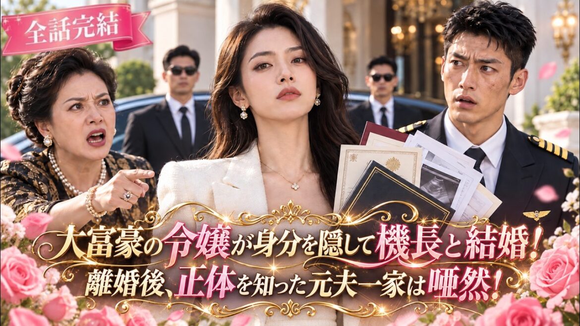 【中国ドラマ】大富豪の令嬢が身分を隠して機長と結婚!離婚後、正体を知った元夫一家は唖然!#aiドラマ #ai「ショートドラマ」「日本語吹き替え」「無料全話/フル」「転生」「復讐」「溺愛」 【中国ドラマ】大富豪の令嬢が身分を隠して機長と結婚!離婚後、正体を知った元夫一家は唖然!#aiドラマ #ai「ショートドラマ」「日本語吹き替え」「無料全話/フル」「転生」「復讐」「溺愛」