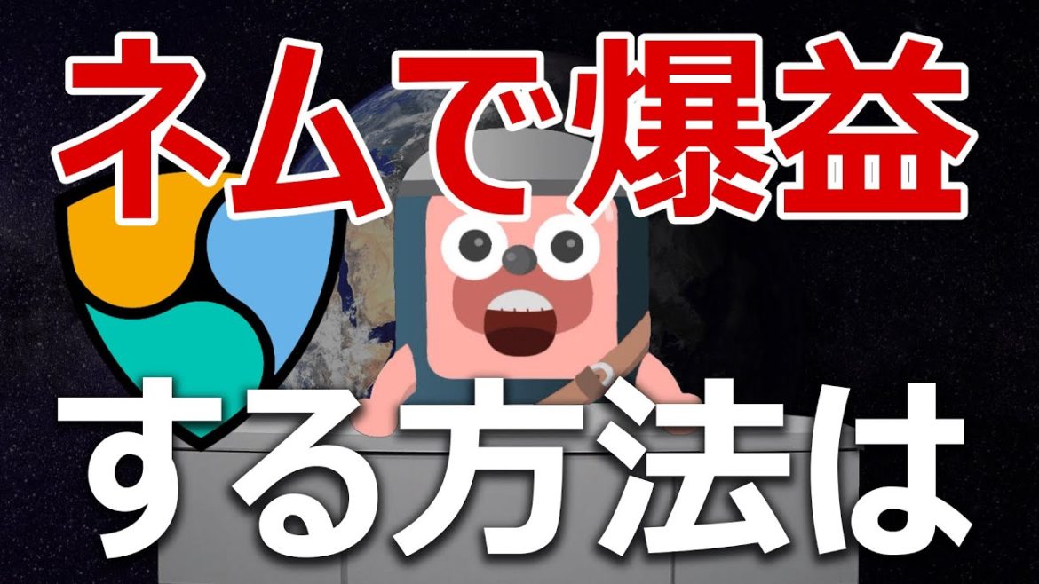 ネム(NEM)のシンボルで爆益する方法を伝授します