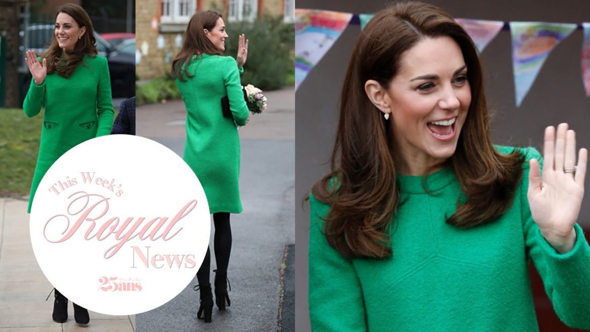 キャサリン妃、肝入り公務は鮮やかなニュードレスで春気分！| Royal News | 25ans