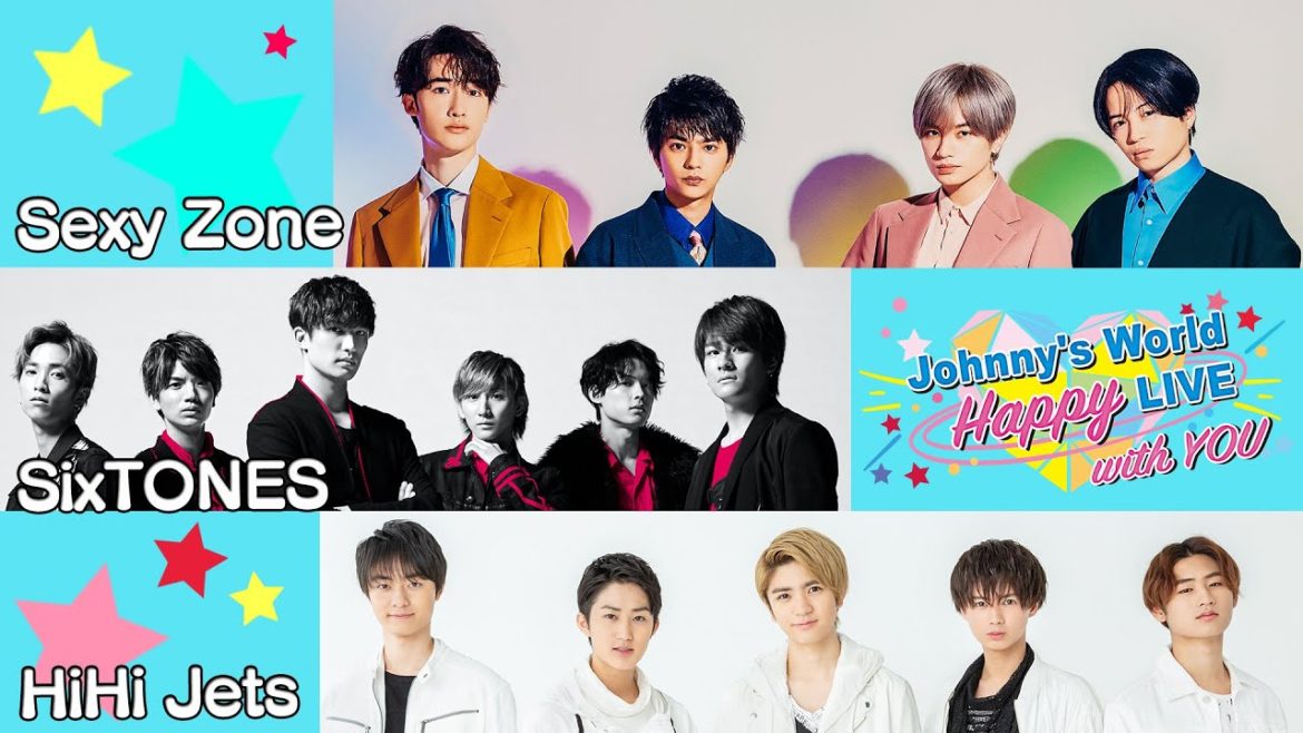 「Johnny‘s World Happy LIVE with YOU」 2020.3.29(日)16時～配信 【Sexy Zone / SixTONES / HiHi Jets】
