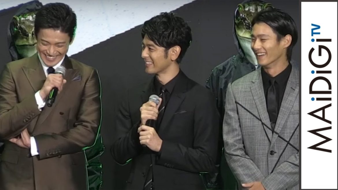 小栗旬、妻夫木聡＆野村周平と大友監督に“クレーム”連発　映画「ミュージアム」ジャパンプレミア3