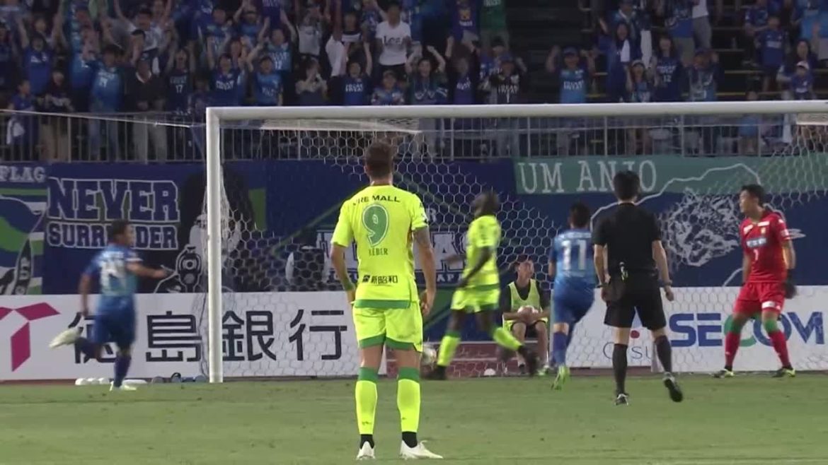 【公式】ゴール動画：渡井 理己（徳島）60分 徳島ヴォルティスvsジェフユナイテッド千葉 明治安田生命Ｊ２リーグ 第21節 2019/7/7