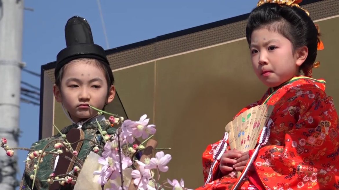 四日市ひな祭り、こども雛-2-こども雛かざり
