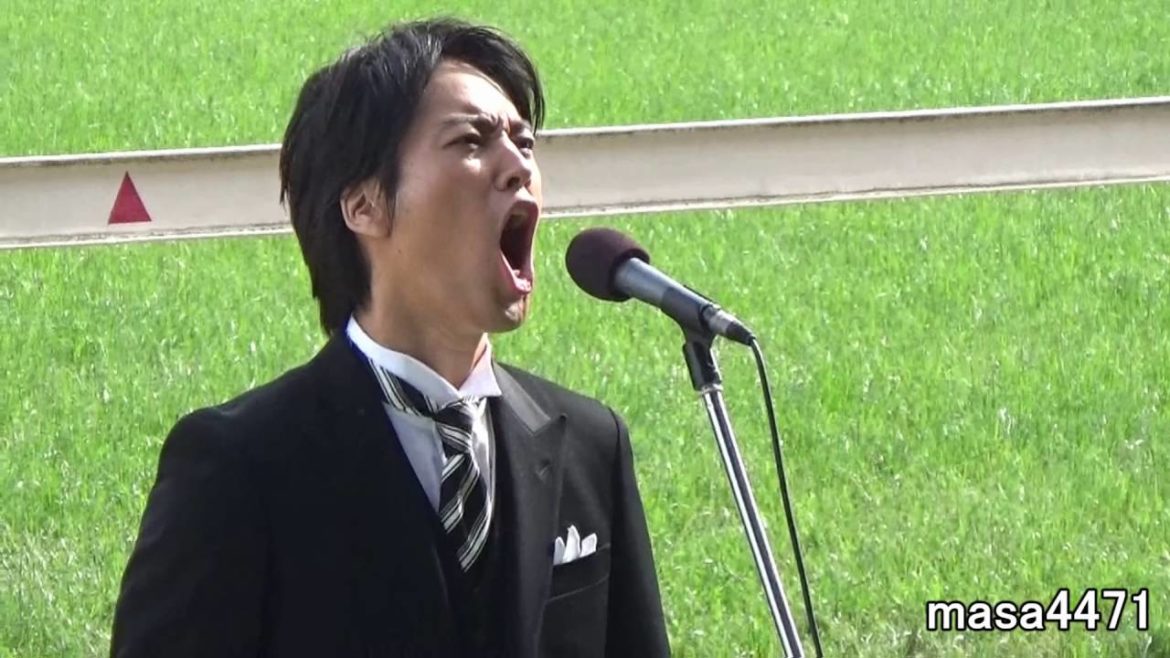 【現地撮影・高音質】第８３回東京優駿・桐谷健太さんによる国歌独唱 National Anthem of Japan.