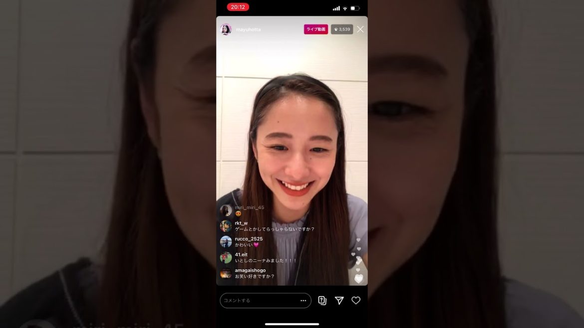 堀田真由ちゃんがただただ可愛いだけの動画