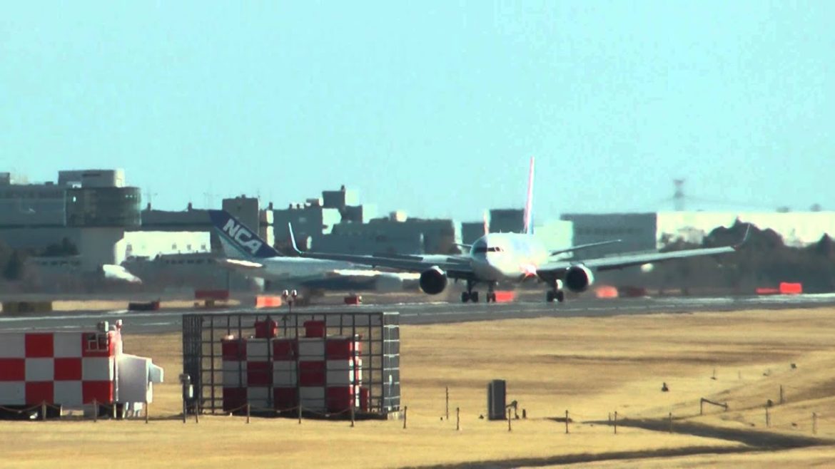 ANA Cargo 10号機「クロネコマーク」ラッピング　ボーイング767-300F着陸　JA605F　さくらの山で飛行機撮影三昧　2015年1月31日 00067