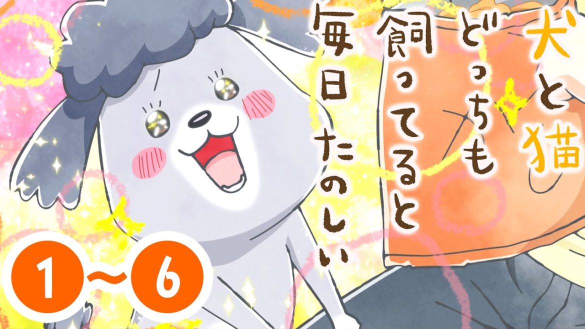 【第1〜6話】犬と猫どっちも飼ってると毎日たのしい 2021年4/30（金）まで！【公式アニメ】