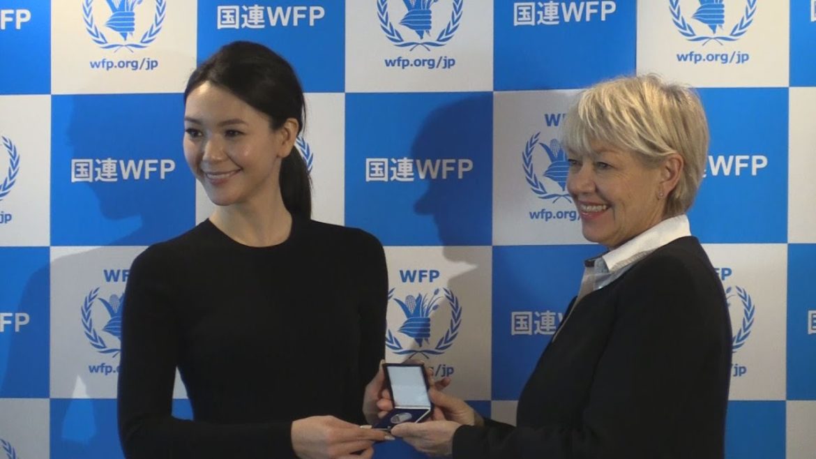 知花さんが日本大使就任 国連世界食糧計画が任命