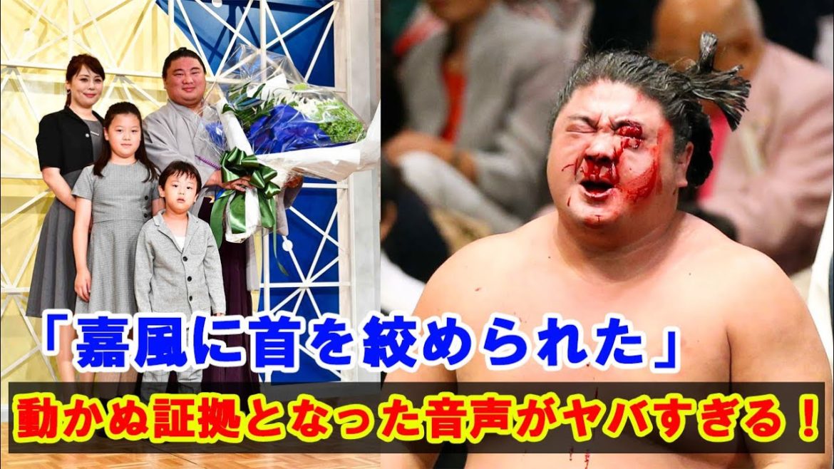 "【元嘉風】長女暴行で逮捕された元嘉風の妻「嘉風に首を絞められた」！事実は？！"