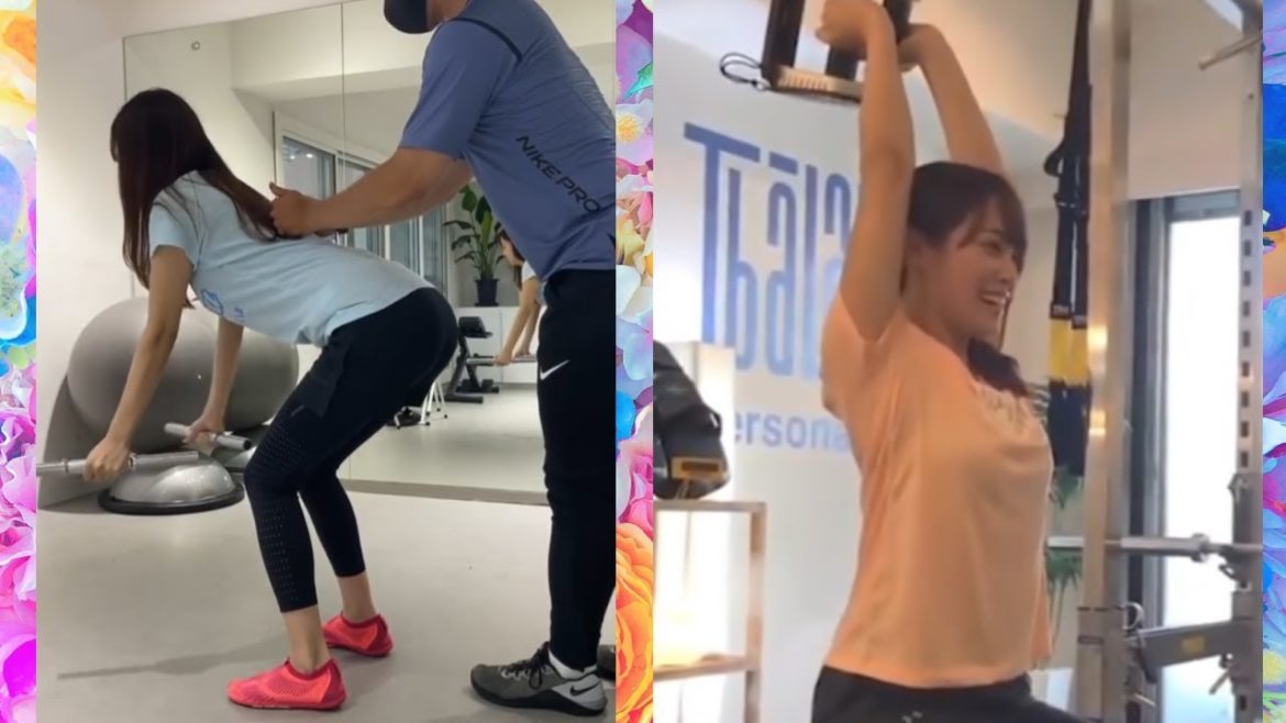 鷲見玲奈アナのパーソナルトレーニング 鷲見玲奈アナのパーソナルトレーニング