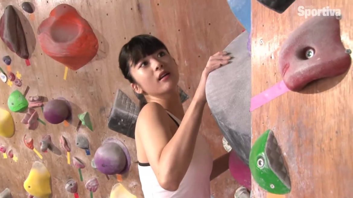馬場ふみかさんがボルダリングに挑戦！（３）
