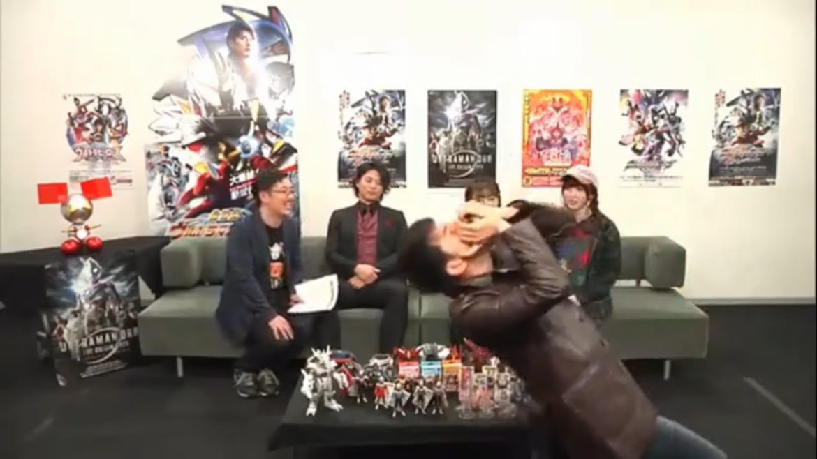 ウルトラマンオーブ ニコ生にて荒ぶるガイさん。
