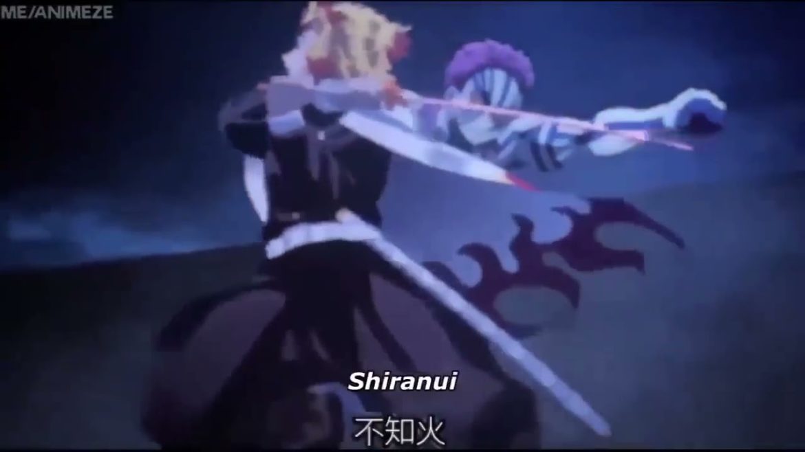 【鬼滅の刃】無限列車編 煉獄VS猗窩座のフル戦い Rengoku VS Akaza Rengoku Death 「鬼滅の刃」無限列車編 demon slayer the movie mugen
