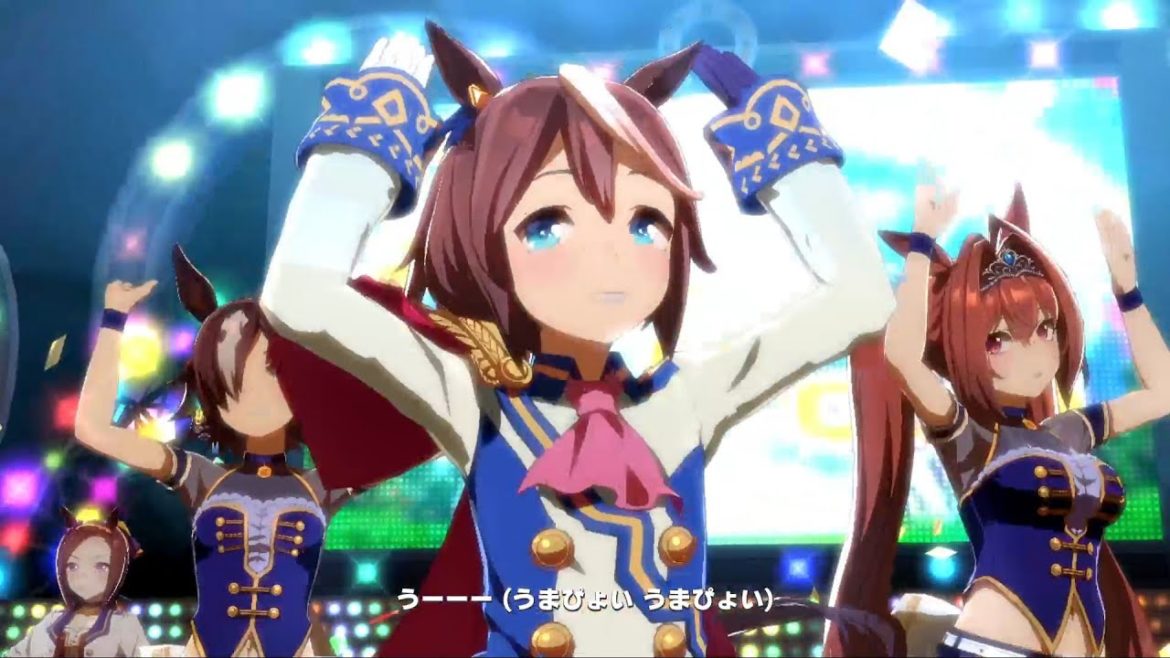 うまぴょい伝説トウカイテイオー(CV:Machico)センターVer　ダイワスカーレット(CV木村千咲)ウオッカ(CV:大橋彩香)【ウマ娘プリティーダービー】  BGM プレイ映像 ガチャ
