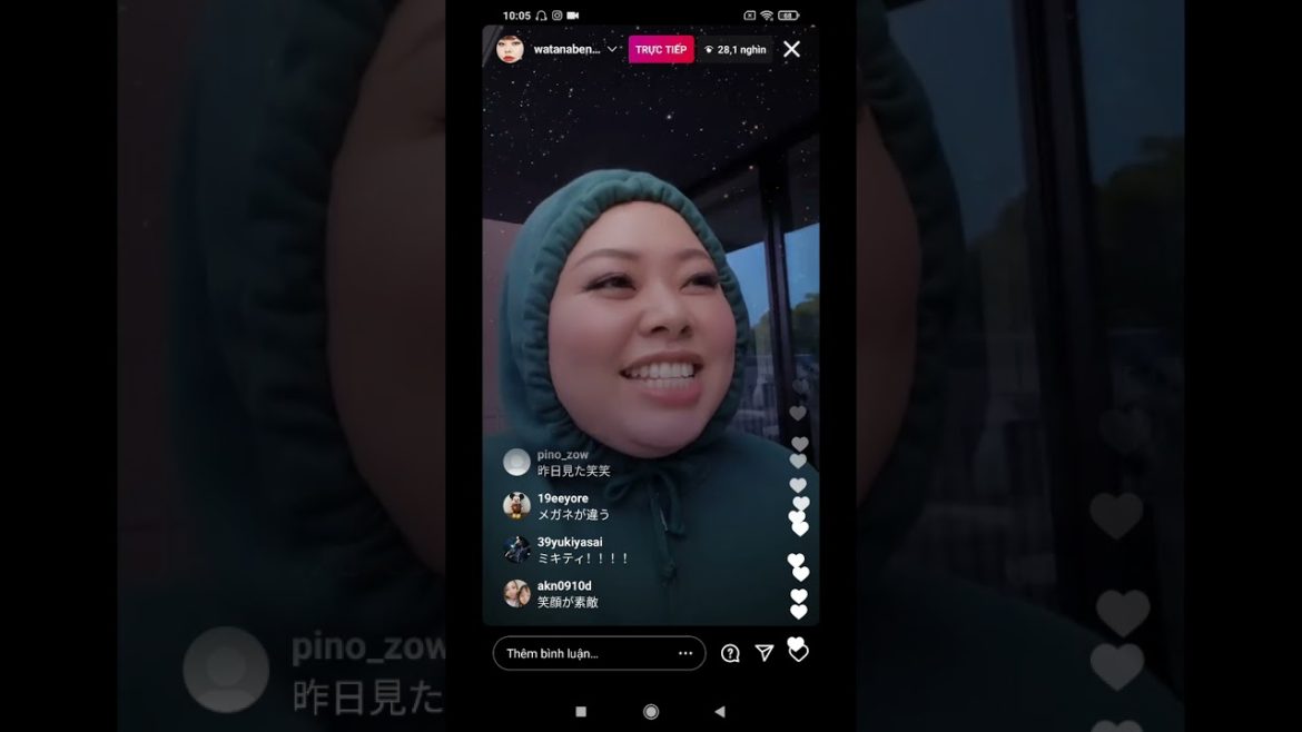 インスタライブ　渡辺直美 さん　最新 2021/04/04