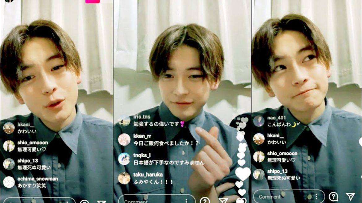 Takahashi Fumiya 高橋文哉 | IG Live | 6 Mar 2021