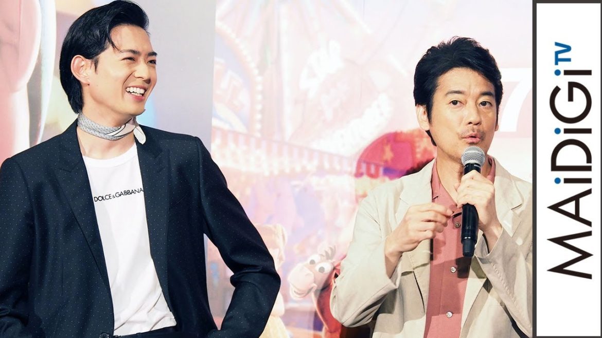 唐沢寿明、フォーキー役吹き替えの竜星涼の外見いじる　声優なのに「見た目で選ばれたと…」　「トイ・ストーリー4」ジャパンプレミア