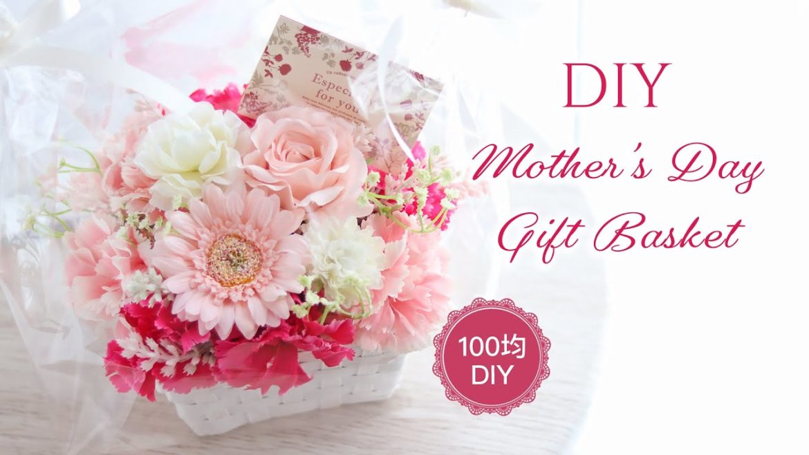 【100均造花】母の日手作りプレゼント&ラッピング。材料費1,000円のフラワーアレンジメント。DIY Mother's Day Flower Arrangement 【100均造花】母の日手作りプレゼント&ラッピング。材料費1,000円のフラワーアレンジメント。DIY Mother's Day Flower Arrangement