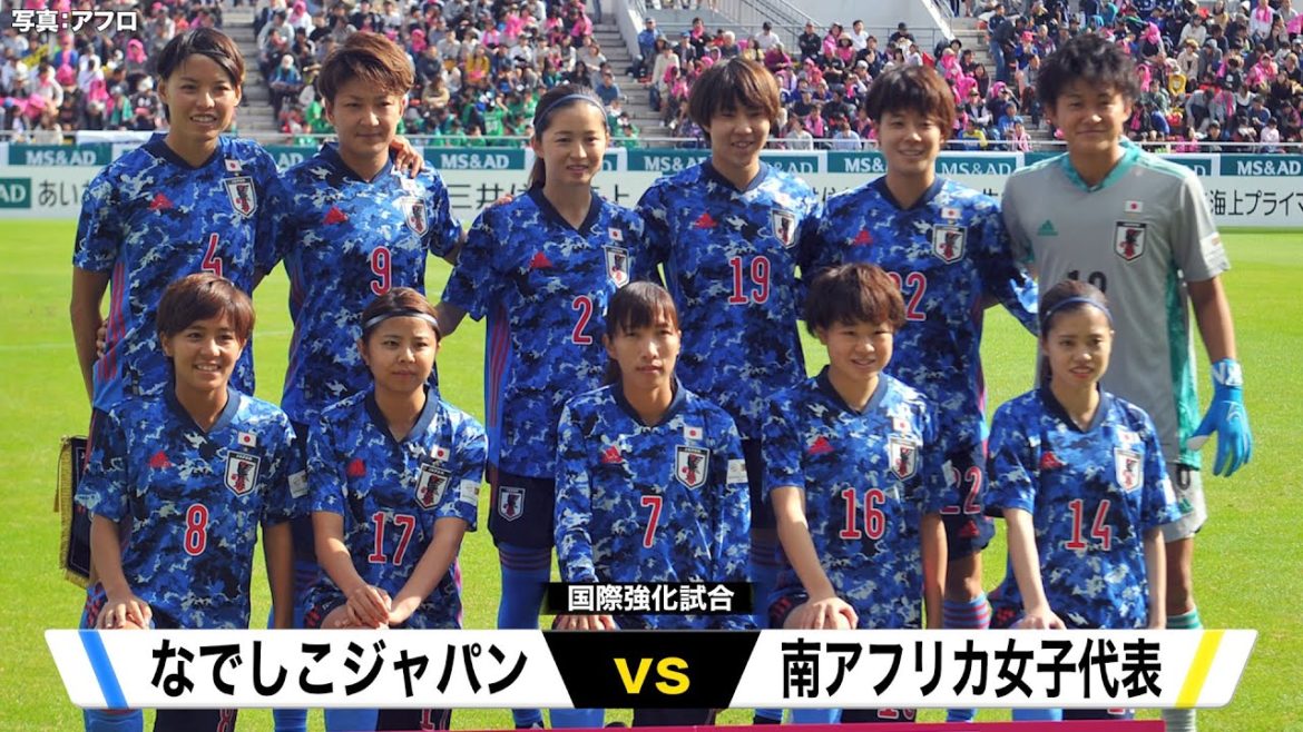 【11日なでしこジャパン】2019年南アフリカ戦ゴールシーン