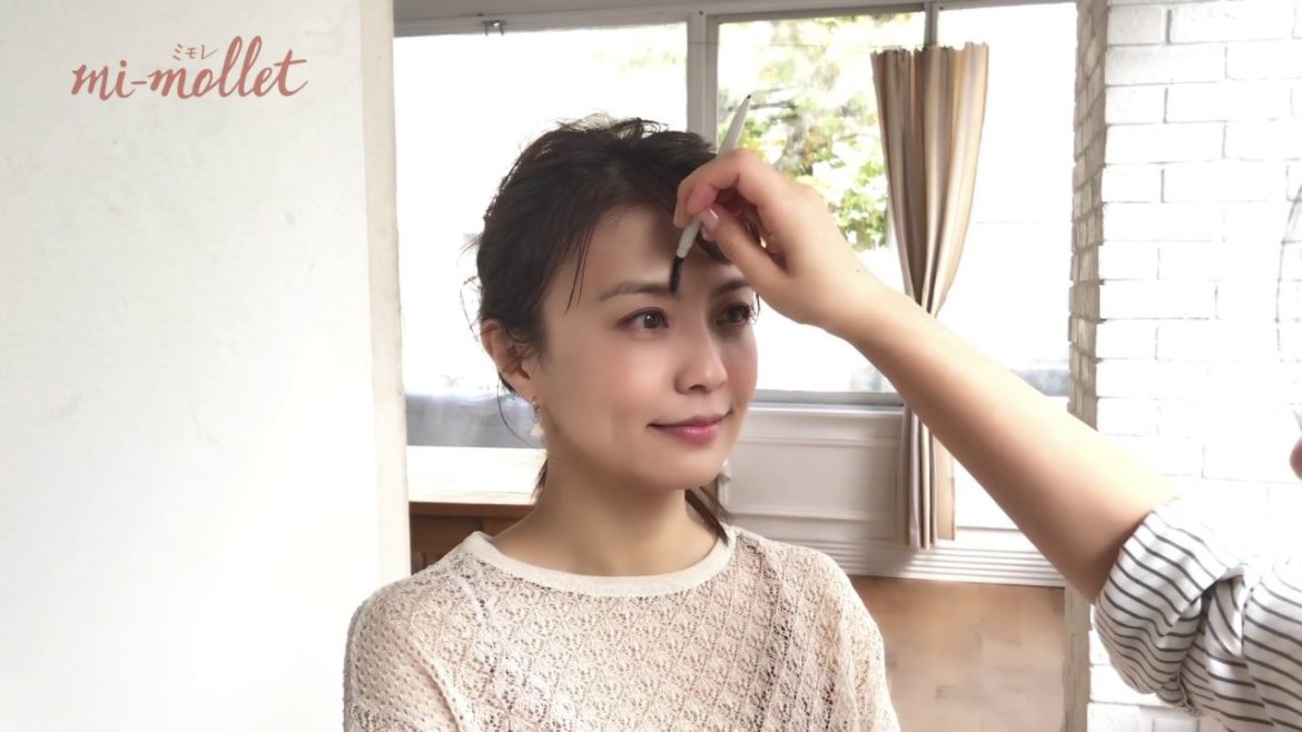 40代にオススメのアプリコットメイクを小林麻耶さんに指南