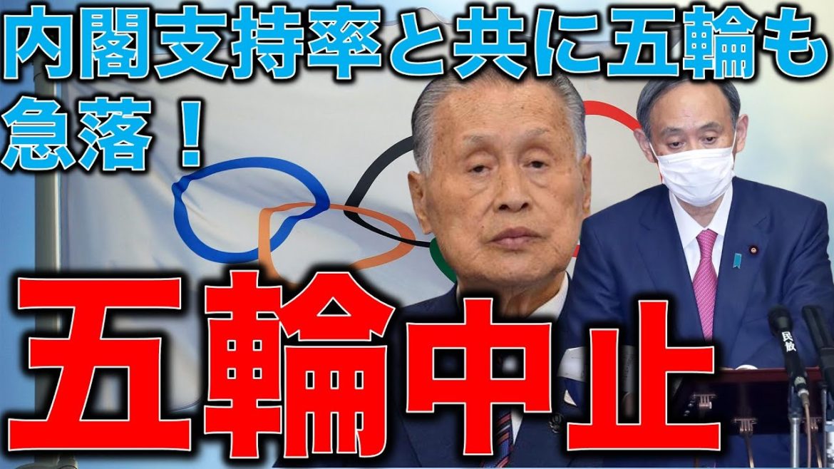 五輪中止。朝日新聞の呆れた忖度報道プロパガンダ。内閣支持率も急落だがそれ以上に東京オリンピックの支持率が低下！元博報堂作家本間龍さんと一月万冊清水有高。