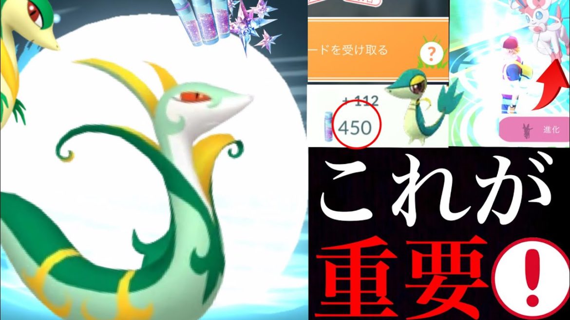 【ポケモンGO】絶対に○○をやっておくべき！？一気に効率アップや得するコツについて！ニンフィアの進化条件・・？【ツタージャ・コミュニティデイ】