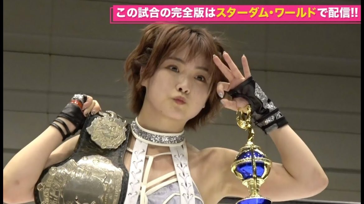 【スターダム】なつぽいがハイスピード初防衛!!4.4白いベルト奪りへ！ -2021.3.28 試合後マイク-【STARDOM】※スターダム・ワールドをCheck!!