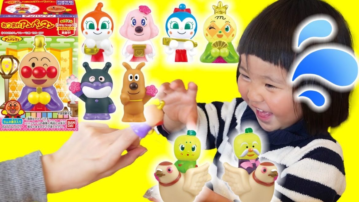 あつまれアンパンマンP68ひな祭りテーマが入園祝いに全種類届いたらこうなったｗｗ　ANPANMAN HAND PUPPET TOY