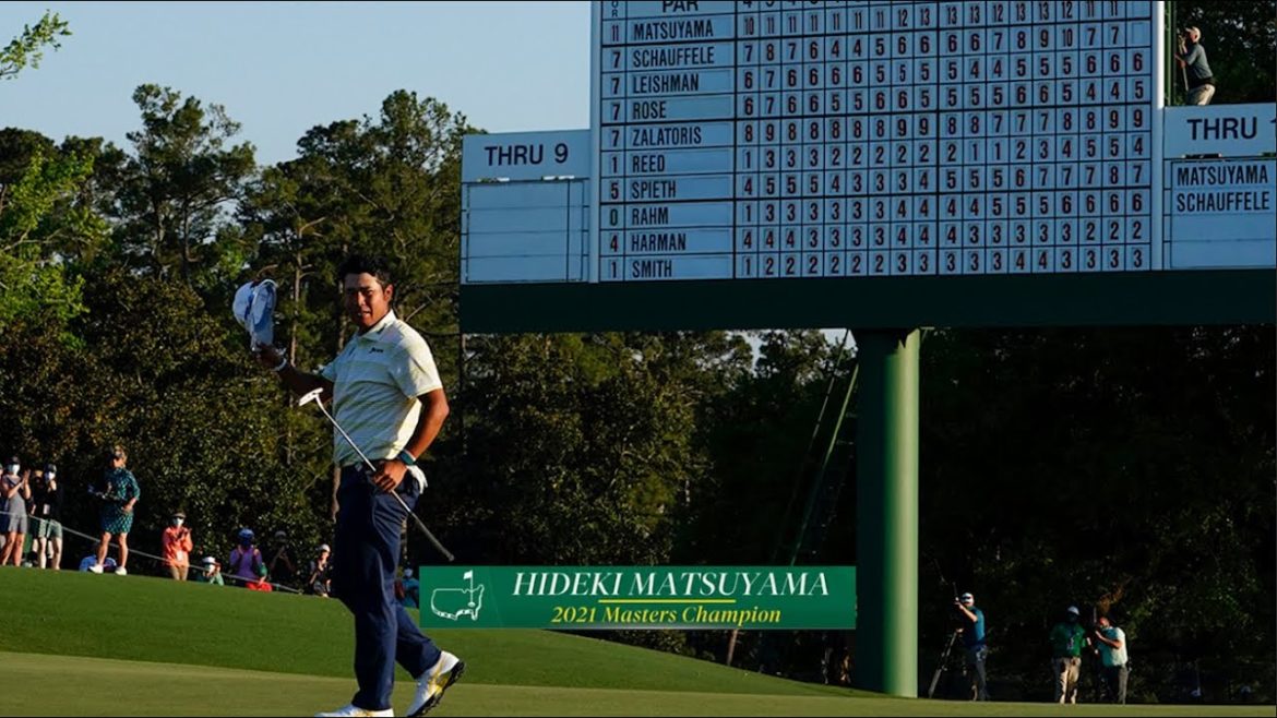 【最終ホール】松山英樹 マスターズゴルフ2021 ハイライト Hideki Matsuyama Masters Golf Highlights