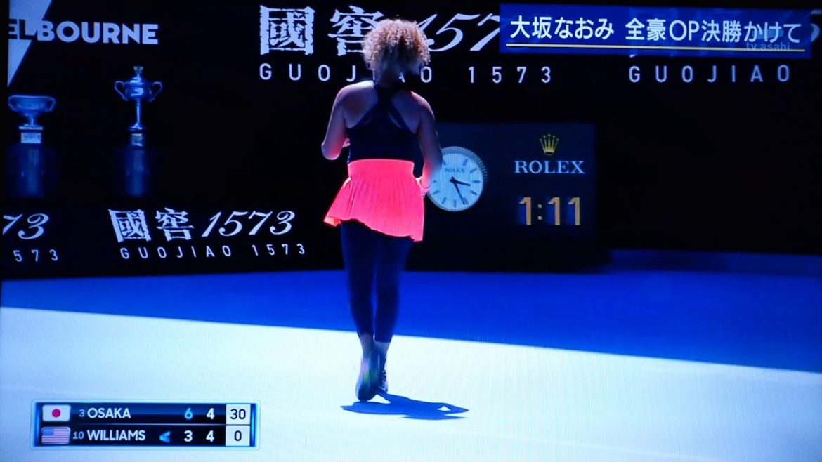 大坂なおみ ついに決勝戦進出⤴️ ウィリアムズにストレート勝ち‼️