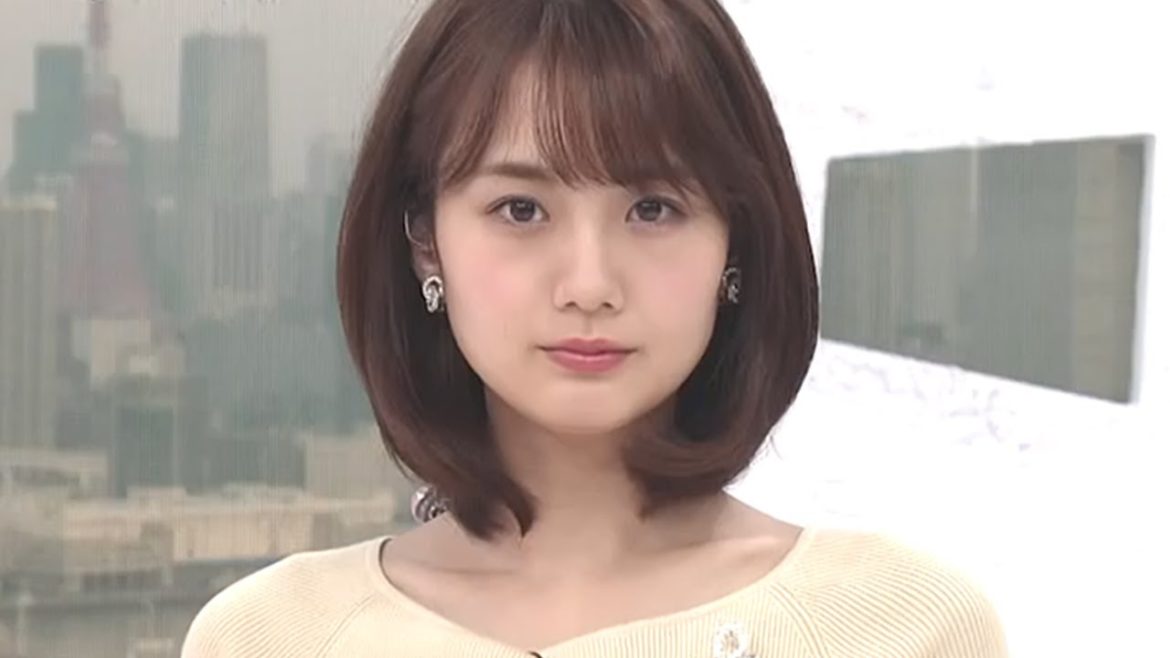 井上清華アナのニットが今日も美しいです【女子アナ】