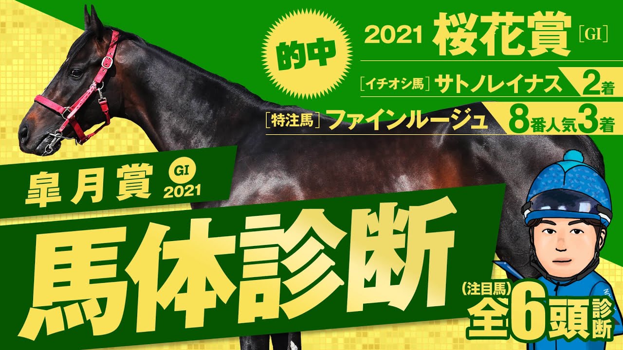 皐月賞 21 桜花賞はイチオシ馬2着 特注馬8番人気3着 2連勝へ人気薄のイチオシ馬で勝負 某大手牧場の元スタッフが見抜くgiイチオシ馬体 Giフォトパドック 競馬 予想 News Wacoca Japan People Life Style