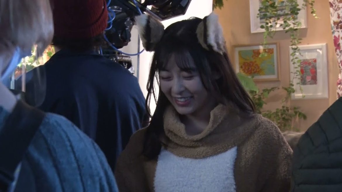 森七菜出演　新TV-CM「パイの実 ショコラひとり占め篇」メイキング