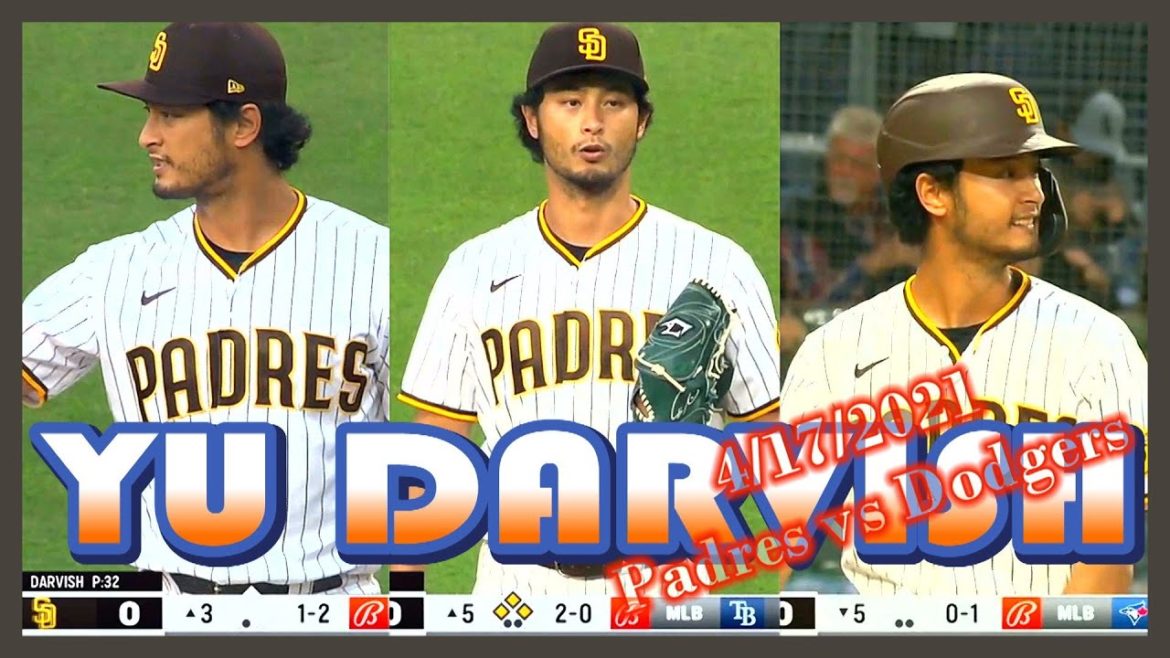 【パドレス ダルビッシュ有 投球＆打席全球】日本時間2021年4月18日 vsドジャース戦_Yu Darvish Padres vs Dodgers 4/17/2021